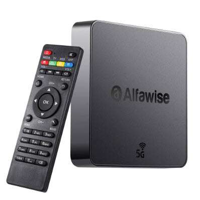 Alfawise A8 Pro 2.4G + 5G Wifi Magic TV Box