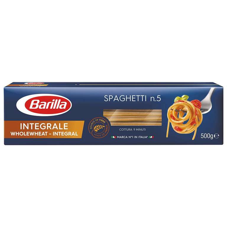 Изделия макаронные Barilla Спагетти 2 упаковки по 500г