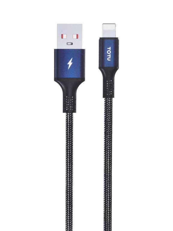 Кабель Totu USB-Lightning Tough series 1m BL-005 Fast charging