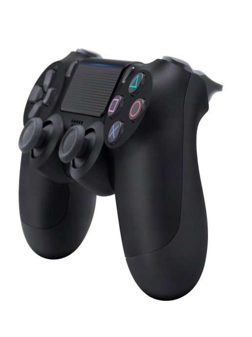 Геймпад для Playstation 4 V2, черный Джойстик для PS4 (возможно не оригинал)