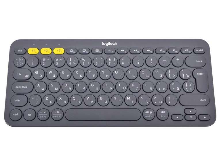 Клавиатура Logitech K380 Multi-Device, темно-серый