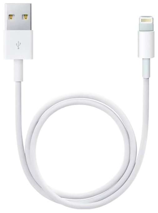 Кабель Apple USB - Lightning (ME291ZM/A) 0.5 м белый