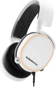 Игровые наушники SteelSeries Arctis 5 2019 Edition, 61507, белый, черный