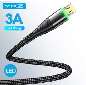 Два USB кабеля 3А YKZ 1м