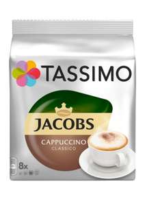 Кофе в капсулах Tassimo Jacobs Cappuccino Classico, 8 капс. 15 упаковок