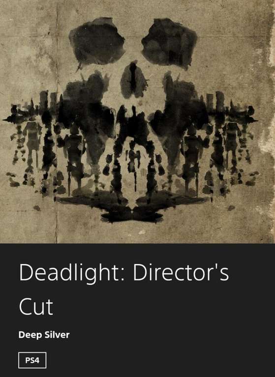 [PS4] Deadlight: director's cut