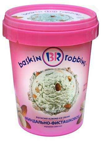 Мороженое Baskin Robbins, 1л (600гр) в асс-те (320₽ с бонусами)
