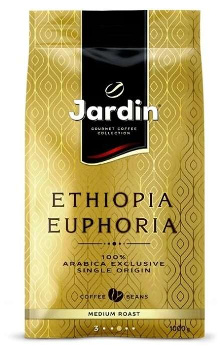 Кофе в зернах Jardin Ethiopia Euphoria, 1 кг, средняя обжарка, Arabica