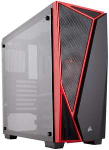 [Москва и др.] Компьютерный корпус Corsair Carbide Series SPEC-04 TG Black/red