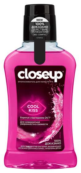 Ополаскиватель для полости рта CloseUp Cool kiss, 250 мл