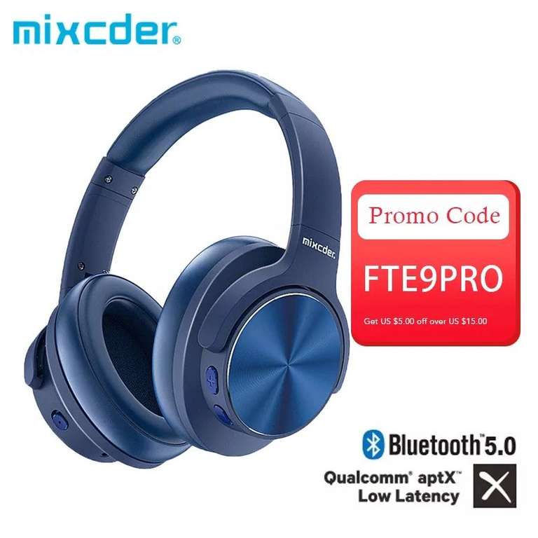 Беспроводные Bluetooth-наушники Mixcder E9 PRO