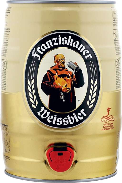 [Кострома] Пиво Franziskaner, бочонок 5л (Германия)