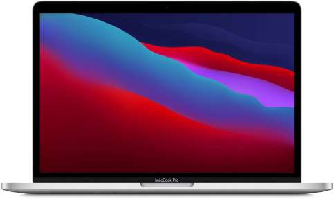 Ноутбук Apple MacBook Pro 13" M1, 8-core GPU, 8 ГБ, 512 ГБ SSD (серебристый)