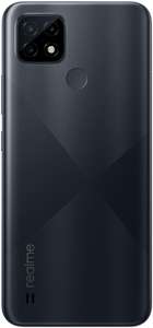 Смартфон Realme C21 4+64 Gb чëрный + наушники в подарок Jays x-Five Wireless