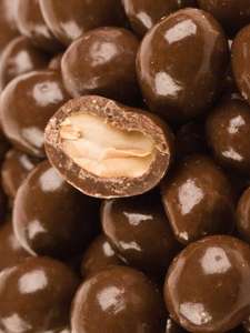 Арахис в бельгийском молочном шоколаде / арахис в шоколаде / 250 грамм