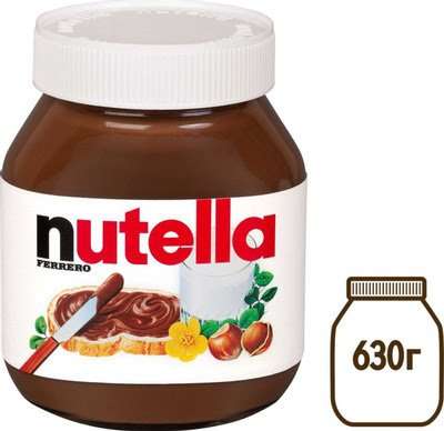 Nutella паста ореховая с добавлением какао, 630 г х 4 шт. (348₽ за 1 шт) и на 350 г. в описании
