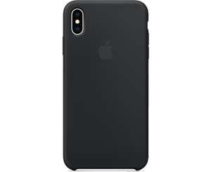 Клип-кейс Apple iPhone XS Max силиконовый MRWE2ZM/A Black