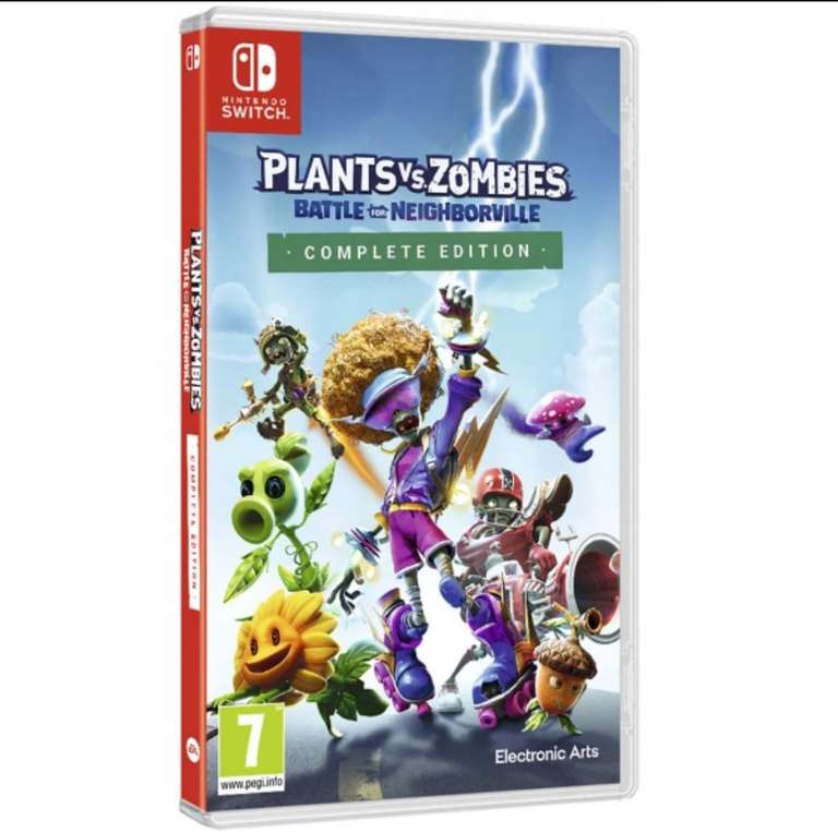 Игра Nintendo Switch Plants vs. Zombies: Битва за Нейборвиль. Полное издание
