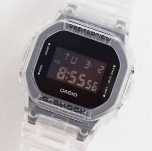 Цифровые часы в стиле унисекс с прозрачным ремешком Casio G-Shock GM-5600SG-9ER