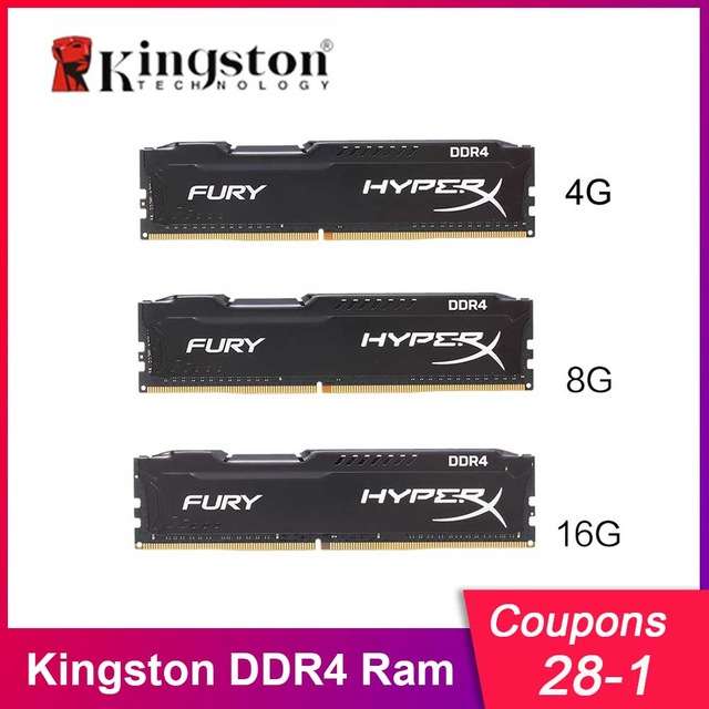 Kingston HyperX FURY [HX424C15FB2/8] DDR4 8GB