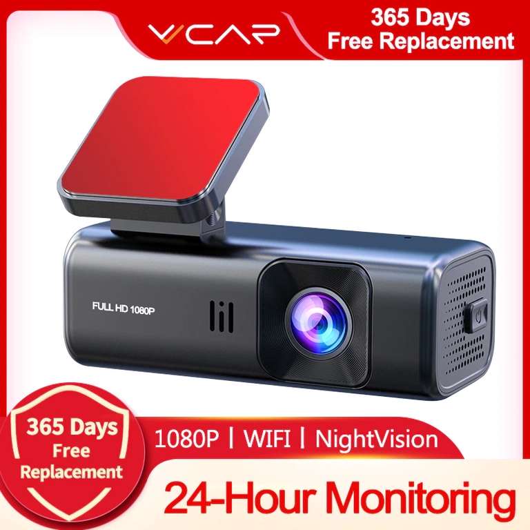 Автомобильный видеорегистратор VVCAR D135 Full HD, Wi-Fi