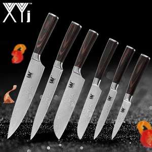 Набор из 6 кухонных ножей XYj