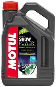 Полусинтетическое моторное масло Motul Snowpower 2T 4 л