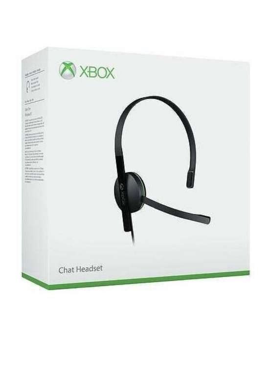 Игровые наушники Microsoft Chat Headset S5V-00015 для Xbox One