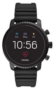Умные часы FOSSIL Gen 4 Smartwatch Explorist HR (silicone), black