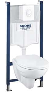 Унитаз с инсталляцией подвесной Grohe Rapid SLSolido