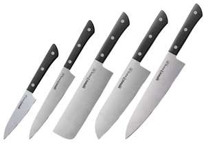 Набор Samura Harakiri SHR-0250, 5 ножей, черный
