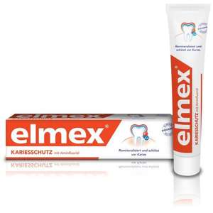 Зубная паста ELMEX защита от кариеса 75мл + ПОДАРОК з/нить Elmex с мятой 50м