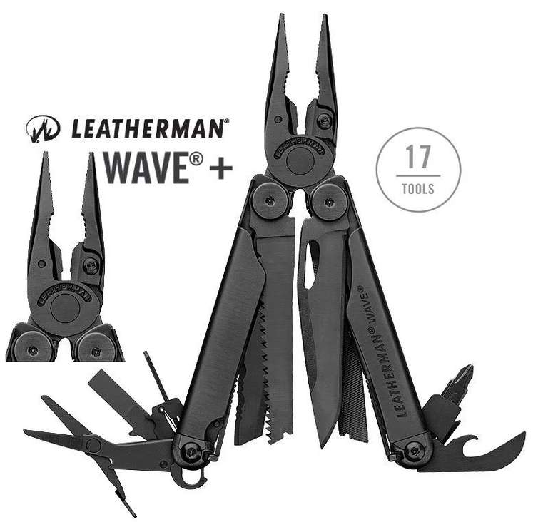 Мультитул Leatherman Wave Plus (832524/832526) с чехлом