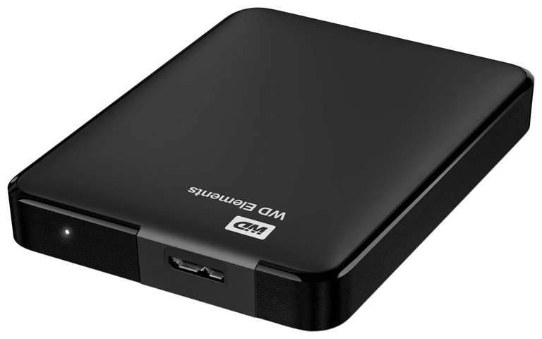Внешний диск HDD WD Elements Portable 4TB Black (WDBU6Y0040BBK-WESN)