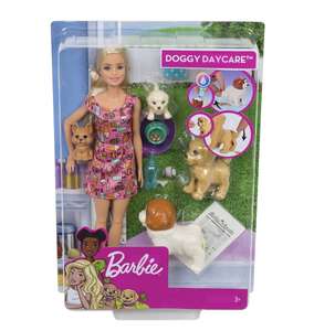 Кукла Barbie и щенки FXH08