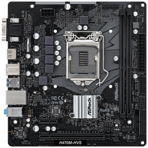 Материнская плата ASROCK H470M-HVS, LGA 1200