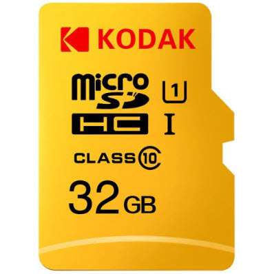 Карта памяти Kodak High Speed U1 TF \ Micro SD Memory Card 32GB