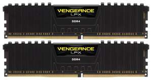 Оперативная память Corsair Vengeance LPX 16GB (8GBx2) DDR4 3200MHz DIMM 288pin CL16 CMK16GX4M2B3200C16