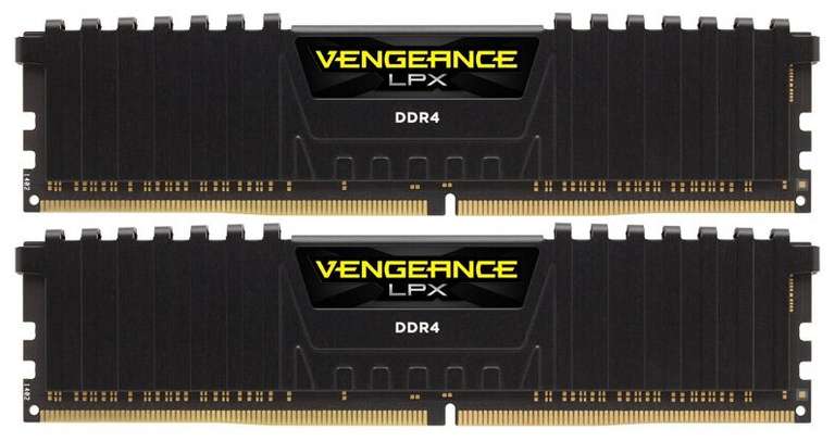 Оперативная память Corsair Vengeance LPX 16GB (8GBx2) DDR4 3200MHz DIMM 288pin CL16 CMK16GX4M2B3200C16