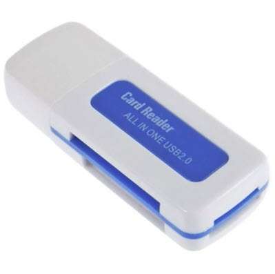Картридер USB 2.0 для карт памяти M2 / SD / SDHC / DV / Micro SD / TF (4 в 1)