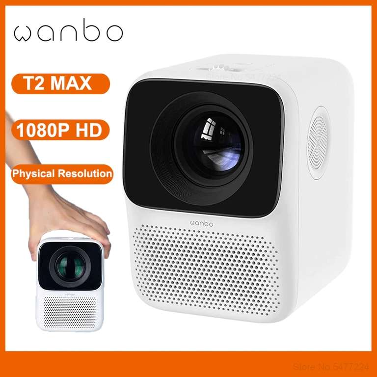 Мииниатюрный FullHD проектор Wanbo T2 MAX