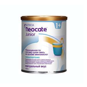 Смесь Neocate (Nutricia) Neocate Junior, от 1 года, 400 г 5 упаковок