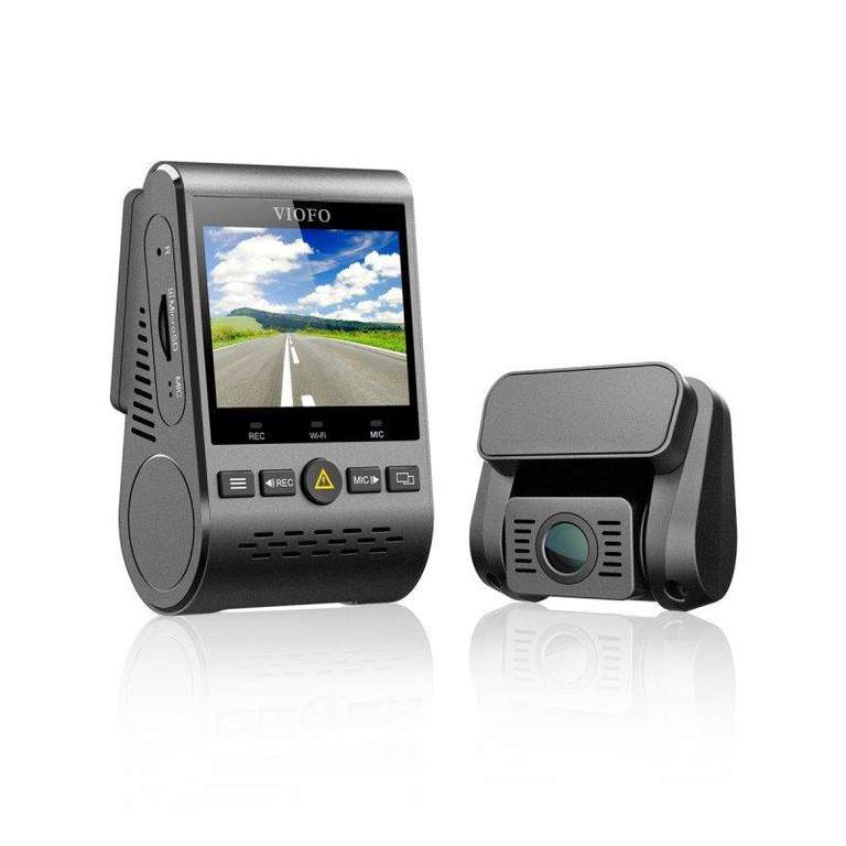 Видеорегистратор Viofo A129 Duo с камерой заднего вида и GPS за $117