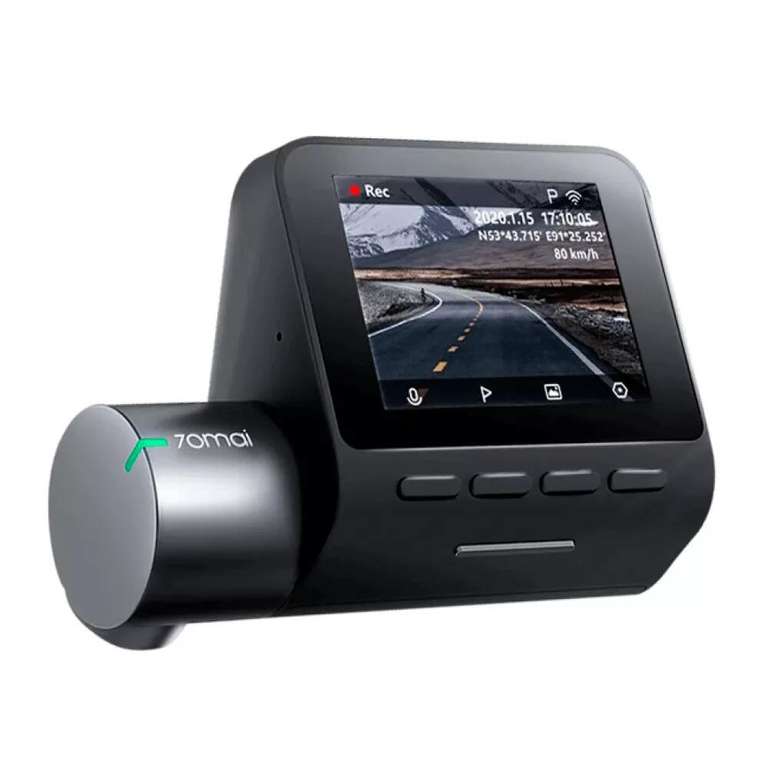 Видеорегистратор 70mai Dash Cam Pro Plus A500 (S), GPS, ГЛОНАСС на Tmall