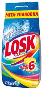 4 уп. стирального порошка Losk Color (автомат), 8.1 кг 408₽ за уп.
