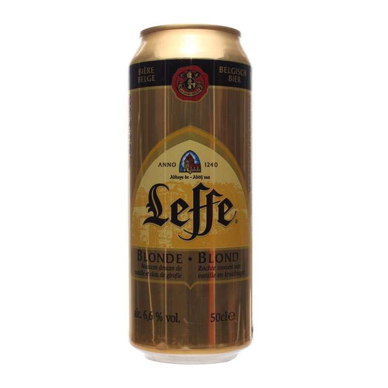 [Казань] Пиво Leffe Blonde жб 0,5 л.