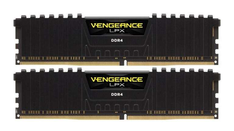 Оперативная память Corsair Vengeance LPX 16GB (8GBx2) DDR4 3200MHz DIMM 288pin CL16 CMK16GX4M2B3200C16