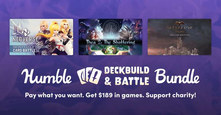 [PC] Humble Deckbuild & Battle Bundle (для любителей настолок)