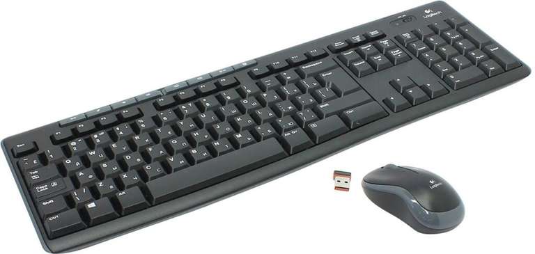 Клавиатура + мышь Logitech Wireless Combo MK270
