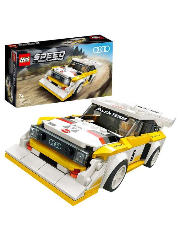 Конструктор LEGO Speed Champions 76897 1985 Audi Sport quattro S1